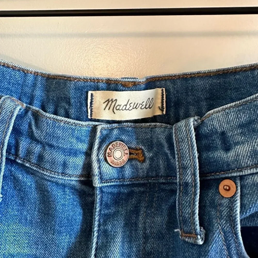 Madewell High Rise Slim Boyjean